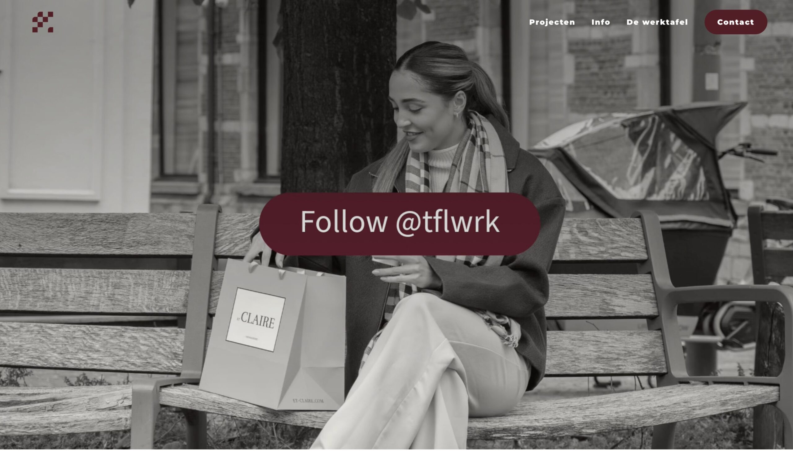 Portfolio website meubelmaker Tafelwerk